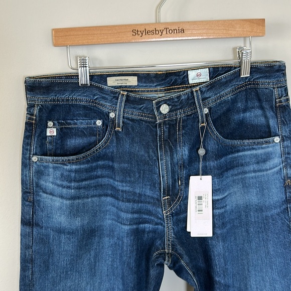 AG The Protege Jean Straight Leg Mens Japanese Stretch Sz 34 x 32 NEW - Picture 5 of 15